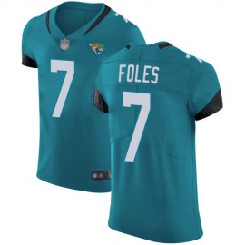 Nike Jacksonville Jaguars #7 Nick Foles Teal Green Alternate Mens Stitched NFL Vapor Untouchable Elite Jersey