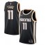 Mens Nike Atlanta Hawks #11 Trae Young Black Basketball Swingman City Edition 2019 20 Jersey