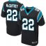 Nike Carolina Panthers #22 Christian McCaffrey Black Team Color Mens Stitched NFL Elite Jersey