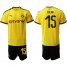 Dortmund #15 Toljan Home Soccer Club Jersey