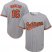 Baltimore Orioles #16 Trey Mancini Grey Cool Base Stitched Youth MLB Jersey