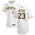 Pittsburgh Pirates #23 Mitch Keller Mens Nike White Home 2020 Authentic Player MLB Jersey