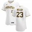 Pittsburgh Pirates #23 Mitch Keller Mens Nike White Home 2020 Authentic Player MLB Jersey