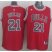Chicago Bulls #21 Jimmy Butler Red Stitched Revolution 30 NBA Jersey New Style