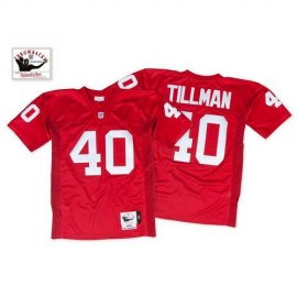 Mitchell And Ness 2000 Arizona Cardinals #40 Pat Tillman Red Throwback Stitched NFL Jersey