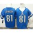 Toddler Nike Detroit Lions #81 Calvin Johnson Blue Team Color Stitched NFL Elite Jersey