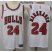 Mens Nike Chicago Bulls #24 Lauri Markkanen White NBA Authentic Association Edition Jersey