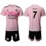 Leicester City #7 Gray Away Soccer Club Jersey