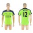 Liverpool #12 Moses Sec Away Soccer Club Jersey