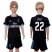 Real Madrid #22 Isco Away Kid Soccer Club Jersey