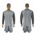 Greece Blank Grey Goalkeeper Long Sleeves Soccer Country Jersey