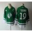 Chicago Blackhawks #19 Jonathan Toews Green St. Pattys Day Embroidered Youth NHL Jersey