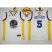 Warriors #5 Marreese Speights White The Finals Patch Stitched Revolution 30 NBA Jersey