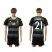 Wales #21 Ward Black Away Soccer Club Jersey