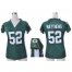 Nike Green Bay Packers #52 Clay Matthews Green Team Color Draft Him Name & Number Top Womens Stitched NFL Elite Jersey