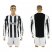 Juventus Blank Home Long Sleeves Soccer Club Jersey
