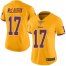 Nike Washington Football Team #17 Terry McLaurin Gold Womens Stitched NFL Limited Rush Jersey