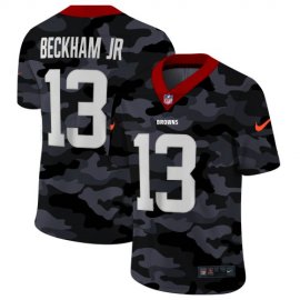 Cleveland Browns #13 Odell Beckham Jr. Mens Nike 2020 Black CAMO Vapor Untouchable Limited Stitched NFL Jersey