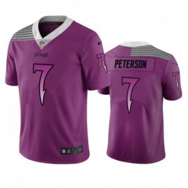 Minnesota Minnesota Vikings #7 Patrick Peterson Purple Vapor Limited City Edition NFL Jersey