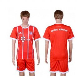 Bayern Munchen Blank Home Soccer Club Jersey