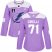 Adidas Tampa Bay Lightning #71 Anthony Cirelli Purple Authentic 2022 Stanley Cup Final Patch Womens Fights Cancer Stitched NHL Jersey Womens