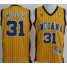 Indiana Pacers #31 Reggie Miller Yellow Soul Swingman Throwback M&N NBA Jerseys Cheap
