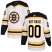 Mens Adidas Bruins Personalized Authentic White Road NHL Jersey
