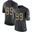 Nike Indianapolis Colts #99 Justin Houston Black Mens Stitched NFL Limited 2016 Salute to Service Jersey