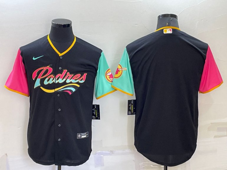 Padres Blank Black Nike 2022 City Connect Cool Base Jersey Padres Blank Black Nike 2022 City Connect Cool Base Jersey