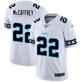 Nike Carolina Panthers #22 Christian McCaffrey White Mens Stitched NFL Limited Team Logo Fashion Jersey