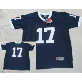 Penn State Nittany Lions 17 Blue NCAA Jersey