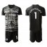 Chelsea #1 Arrizabalaga Black Goalkeeper Soccer Club Jersey