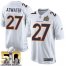 Nike Denver Broncos #27 Steve Atwater White Super Bowl 50 Mens Stitched NFL Game Event Jersey