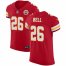 Nike Kansas City Chiefs #26 LeVeon Bell Red Team Color Mens Stitched NFL Vapor Untouchable Elite Jersey