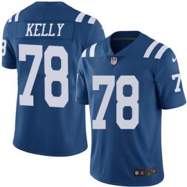 Nike Indianapolis Colts #78 Ryan Kelly Royal Blue Mens Stitched NFL Limited Rush Jersey