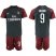 AC Milan #9 Higuain Third Soccer Club Jersey