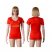 Womens Liverpool Blank Red Home Soccer Club Jersey
