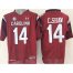 Fighting Gamecocks #14 Connor Shaw Red SEC Patch Stitched NCAA Jersey