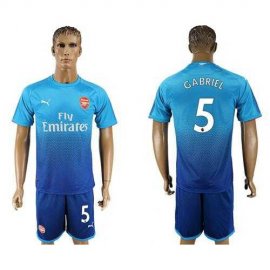 Arsenal #5 Gabriel Away Soccer Club Jersey