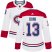Adidas Montreal Canadiens #13 Max Domi White Road Authentic Womens Stitched NHL Jersey