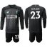 Liverpool #23 Shaqiri Third Long Sleeves Soccer Club Jersey