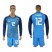 Argentina #12 Guzman Blue Long Sleeves Goalkeeper Soccer Country Jersey
