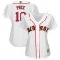Boston Red Sox #10 David Price White Home Womens Stitched MLB Jersey
