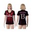 Womens AC Milan #13 Romagnoli Home Soccer Club Jersey