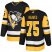 Adidas Pittsburgh Penguins #75 Ryan Reaves Black Home Authentic Stitched NHL Jersey