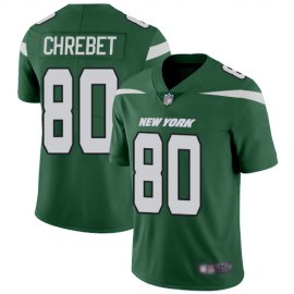 Nike New York Jets #80 Wayne Chrebet Green Team Color Mens Stitched NFL Vapor Untouchable Limited Jersey