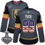 Adidas Vegas Golden Knights #89 Alex Tuch Grey Home Authentic USA Flag 2018 Stanley Cup Final Womens Stitched NHL Jersey
