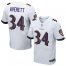 Nike Baltimore Ravens #34 Anthony Averett White Mens Stitched NFL New Elite Jersey