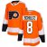 Adidas Philadelphia Flyers #8 Dave Schultz Orange Home Authentic Stitched Youth NHL Jersey