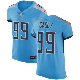 Nike Tennessee Titans #99 Jurrell Casey Light Blue Alternate Mens Stitched NFL Vapor Untouchable Elite Jersey